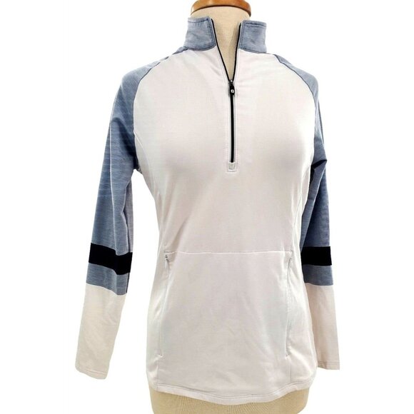 FootJoy FJ Golf Jacket Shirt Long Sleeve Zip Active Stretch Pro Athletic Leisure - Picture 2 of 13
